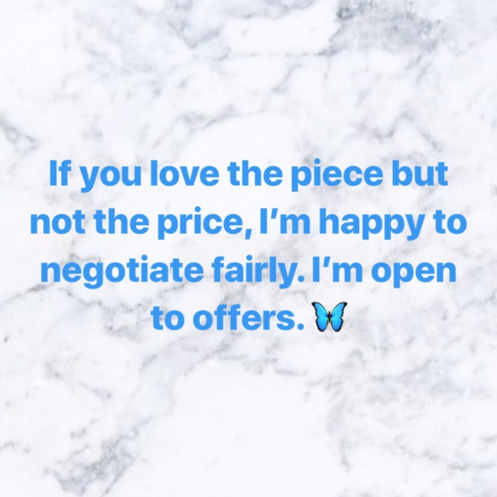 Please Contact me with offers! 💙